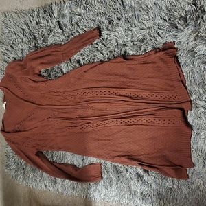 Women long cardigan sweater